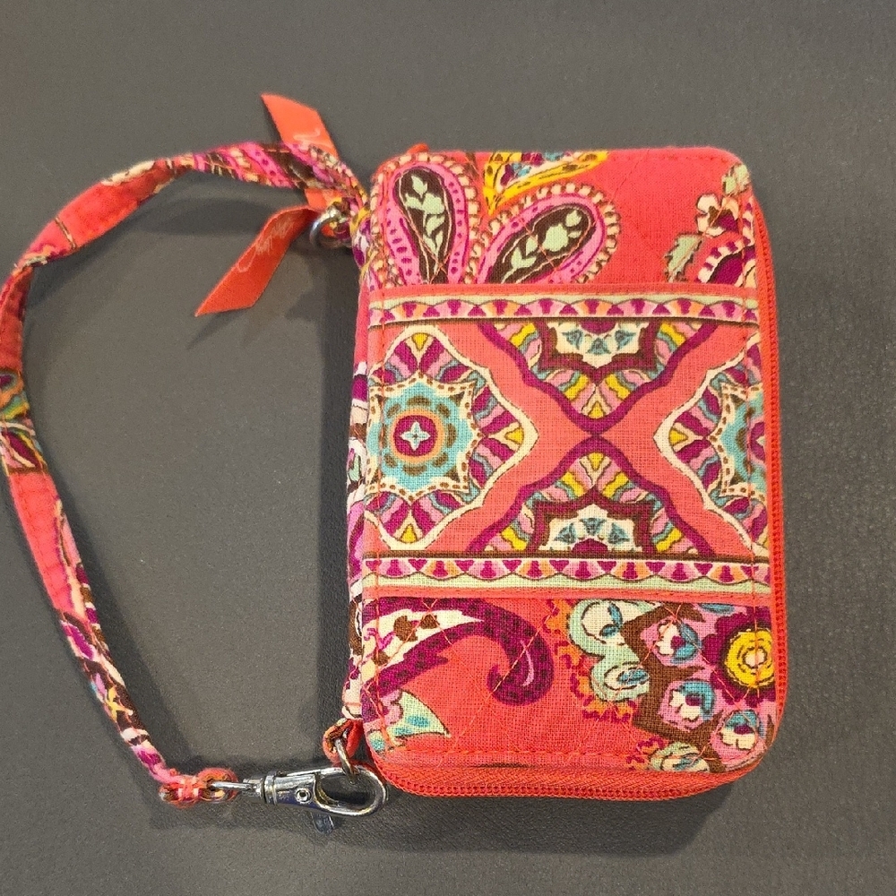 Colorful Patterned Wristlet
